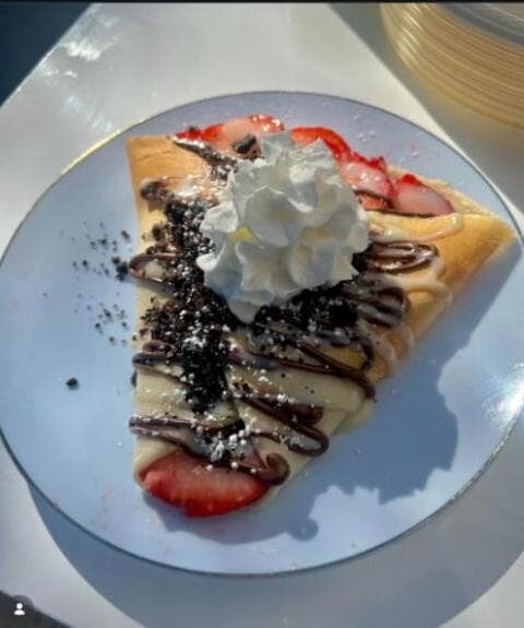 Vegan crepe catering option from Crepe Lamour