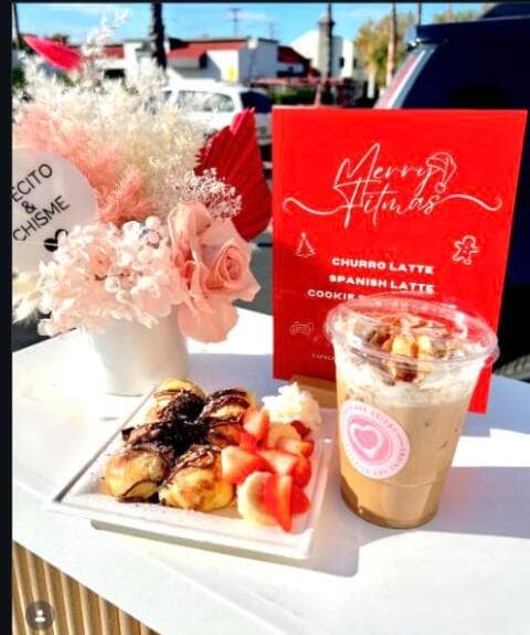 Holiday mini pancakes event catering